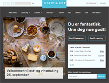 Tablet Screenshot of ostehuset.no